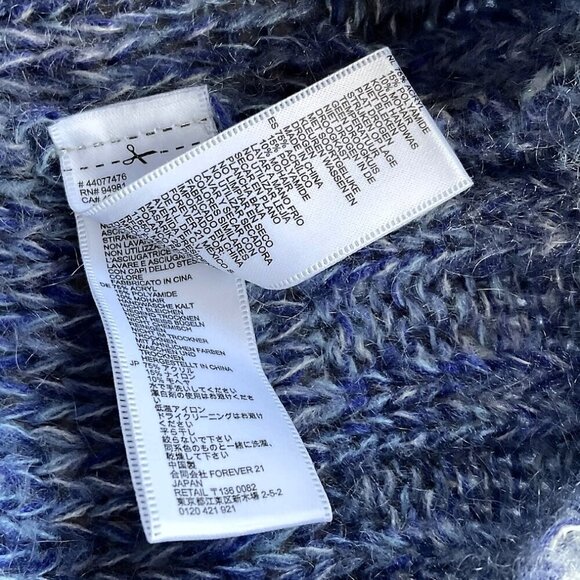 FOREVER 21 COLOR BLOCK SWEATER LIKE NEW - Picture 14 of 16